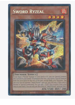 Sword Ryzeal - MP25-EN118 - Prismatic Secret Rare YuGiOh - Image 1