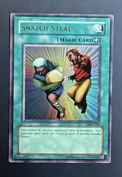 Yugioh Snatch Steal MRL-036 Magic Ruler Unlimited|Unlimited Edition LP - Image 1