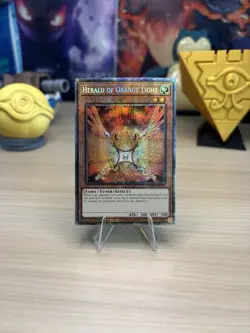 Yugioh - Herald of Orange Light (Starlight Rare) BLMM-EN103 1st Edition NM - Image 1