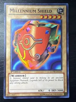 Millennium Shield - LP - LCYW-EN159 - 1st Edition - Super Rare - Image 1