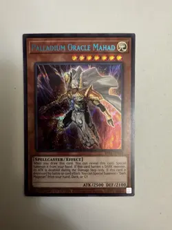 Yu-Gi-Oh! Palladium Oracle Mahad SBPR-EN004 Sweepstakes Promo NM - Image 2