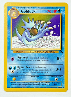 Pokemon TCG Fossil 1999-2000 Print Lot x5 - Vintage Rare Card Raichu Psyduck - Image 5