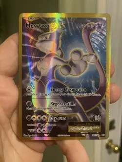 Mewtwo EX 103/108 - Pokemon TCG Evolutions XY Full Art Ultra Rare Card MP - Image 1