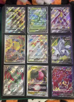 Lot of 21 Full Art & 1 Vstar Pokemon Cards - Image 1
