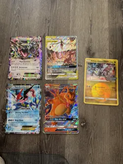Pokemon Jumbo Card Lot - Rayquaza EX, Espeon Deoxys, Charizard GX, and more - Image 1