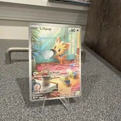 Lillipup 154/086 - S&V White Flare Full Art Illustration Rare Card - Image 2