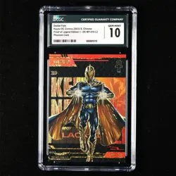 CGC GEM MINT 10 KAYOU 2023 DC Comics CCG Card DC-MY-010 Doctor Fate - Image 1