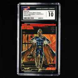 CGC GEM MINT 10 KAYOU 2023 DC Comics CCG Card DC-MY-010 Doctor Fate - Image 2