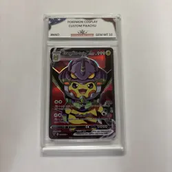 Pikachu Evangelion Cosplay Custom Card / Hp 999 - Image 1