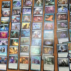 Whole COMMANDER Magic Deck MTG - Azami 0/2 Card Draw Tribe WIZARDS & islands - Image 3