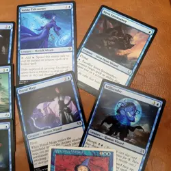 Whole COMMANDER Magic Deck MTG - Azami 0/2 Card Draw Tribe WIZARDS & islands - Image 4