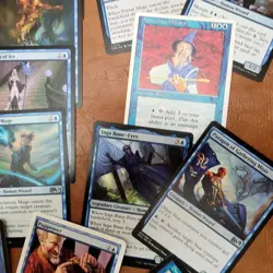 Whole COMMANDER Magic Deck MTG - Azami 0/2 Card Draw Tribe WIZARDS & islands - Image 5