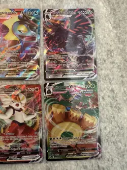 Pokemon TCG Lot of 6 Ultra Rare VMax Cards - Cinderace, Corviknight, Blaziken NM - Image 4
