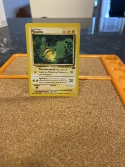 Pokemon TCG Pikachu #27 Black Star Promo Cards Non Holo 1999 (PLUS EXTRA) - Image 1