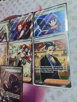 Lot Of 16 Pokemon Trainer & Supporter Cards Full Art Pokemon Cards TCG - Image 2