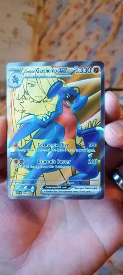 Cynthia’s Garchomp ex 204 - Pokemon Scarlet & Violet Black Star Promo Card - Image 1