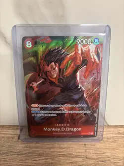 One Piece Card Game Monkey D Dragon OP07-015 Alt Art SR Near Mint - Image 1