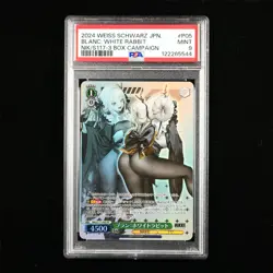 PSA MINT 9 2024 Weiss Schwarz JPN. CCG Card #P05 Blanc:White Rabbit - Image 1