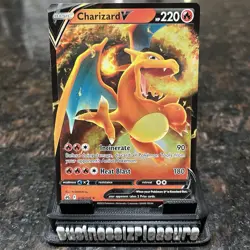 Charizard V 018/159 Ultra Rare Holo Crown Zenith Pokemon Trading Card Game | NM - Image 1