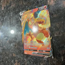 Charizard V 018/159 Ultra Rare Holo Crown Zenith Pokemon Trading Card Game | NM - Image 2