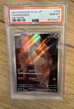 PSA 10 Charizard Charmander Charmeleon Set SV2a 168 169 201/165 Pokemon Card 151 - Image 4
