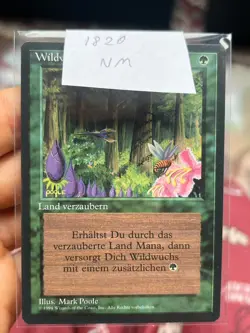 German FBB • Wild Growth • Pack Fresh • Mtg (1820) - Image 3