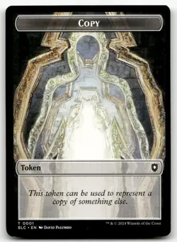 Otter / Copy Double-Sided Token #25/1 MTG Bloomburrow NM X1 - Image 2