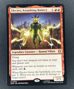 Electro, Assaulting Battery (Extended Art) Marvel's Spider-Man Regular - Image 1