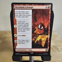 Maximum Carnage- Magic The Gathering : Marvel Spider-Man Regular - Image 1