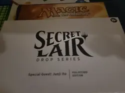 Junji Ito mtg Secret Lair FOIL ETCHED MTG Factory Sealed - Japanese - Image 1
