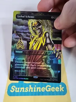 Lethal Scheme (Rainbow Foil) Iron Maiden Secret Lair Drop Foil - Image 2
