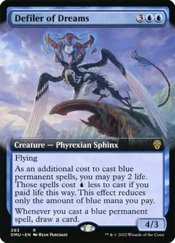 Defiler of Dreams-Dominaria United-Extended Art-Regular-393-NM - Image 1