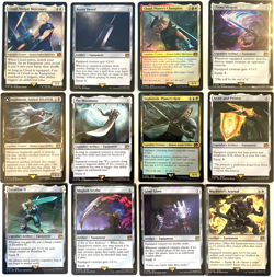 MTG Final Fantasy Cloud Midgar Sephiroth Fabled Buster Sword Deck Builder Bundle - Image 1