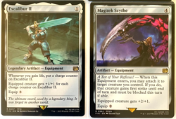 MTG Final Fantasy Cloud Midgar Sephiroth Fabled Buster Sword Deck Builder Bundle - Image 4