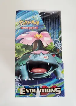 Original Pokemon Evolutions XY Booster Box Display Englisch Perfekter Zustand - Image 5