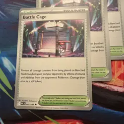 Battle Cage Playset x4 085/094 - Phantasmal Flames PFL - NM - Image 2