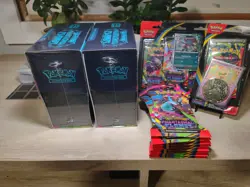 Pokemon TCG Mega Evolution Phantasmal Flames Elite Trainer Box Lot 2ETBS+12PACKS - Image 4