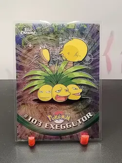 2000 Pokemon Game Topps Chrome Exeggutor TV Rare Base Series 2 - Image 1