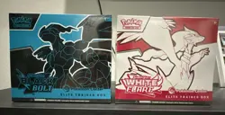 BLACK BOLT & WHITE FLARE POKEMON CENTER ETB SET ELITE TRAINER BOX SEALED - Image 1