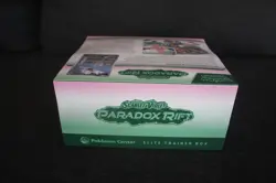 Pokemon Center Paradox Rift Scarlet Violet Elite Trainer Box ETB Iron Valiant - Image 5