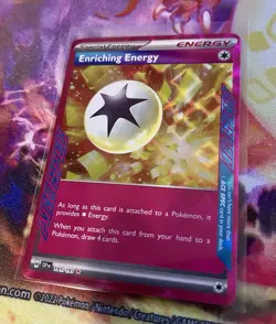 Pokemon - Enriching Energy - 191/191 - Surging Sparks - Holo - ACE SPEC Rare NM - Image 1