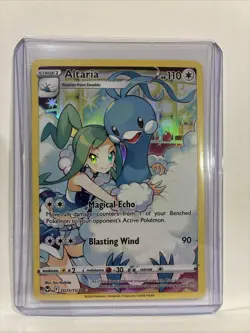 Pokemon TCG Altaria Ultra Rare SWSH12: Silver Tempest Trainer Gallery TG11/TG30 - Image 2