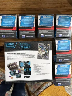 Black Bolt Pokemon Bundle Elite Trainer Box ETB + 6x Booster Bundle Sealed Lot - Image 2