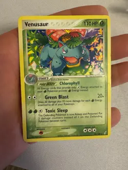 2006 Pokemon - Venusaur Non Holo Rare - EX Crystal Guardians 28/100 - Nintendo - Image 2