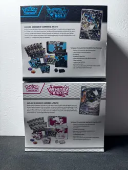 Pokemon Black Bolt and White Flare Elite Trainer Box ETB Set of 2 FACTORY SEALED - Image 2