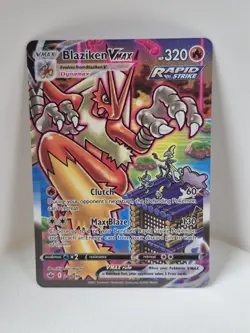 Blaziken VMAX (Alternate Art Secret) 201/198 Chilling Reign Sword Shield Pokemon - Image 1