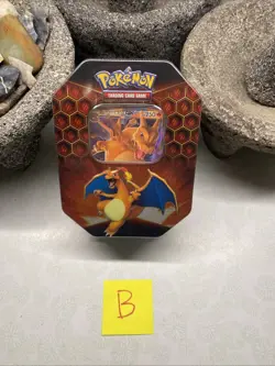 Pokemon Hidden Fates Tin Charizard GX Factory Sealed Free Shipping B - Image 1