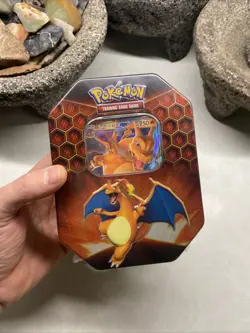 Pokemon Hidden Fates Tin Charizard GX Factory Sealed Free Shipping B - Image 2