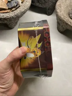 Pokemon Hidden Fates Tin Charizard GX Factory Sealed Free Shipping B - Image 3