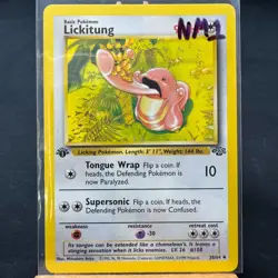 Lickitung - 38/64 - Jungle Set - 1st Edition - Uncommon - Pokemon - WOTC - NM - Image 3